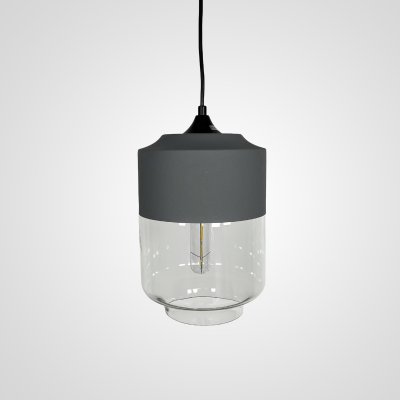 Подвесной светильник NORD A D18 Gray/Transparent ImperiumLoft 190485-26