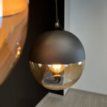 Подвесной светильник NORD C D20 Black/Amber ImperiumLoft 190499-26