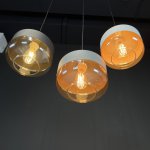 Подвесной светильник NORD D D25 White/Amber ImperiumLoft 190502-26