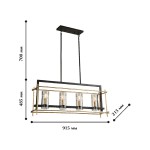 Люстра Favourite 1912-4P Coppa