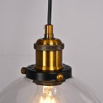 Подвесной светильник Loft Clear Glass Sphere Cloche ImperiumLoft 191634-22