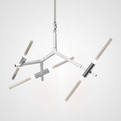 Люстра Агнес Chandelier Summer 6 Silver ImperiumLoft 191639-22