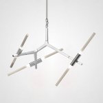 Люстра Агнес Chandelier Summer 6 Silver ImperiumLoft 191639-22