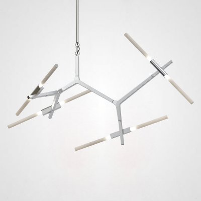 Люстра Агнес Chandelier Summer 8 Silver ImperiumLoft 191644-22