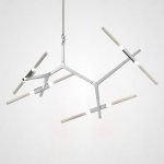 Люстра Агнес Chandelier Summer 8 Silver ImperiumLoft 191644-22
