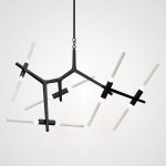 Люстра Агнес Chandelier Summer 10 Black ImperiumLoft 191646-22