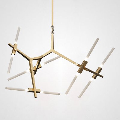 Люстра Агнес Chandelier Summer 10 Gold ImperiumLoft 191647-22