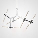 Люстра Агнес Chandelier Summer 10 Silver ImperiumLoft 191648-22