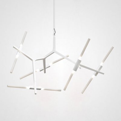 Люстра Агнес Chandelier Summer 10 White ImperiumLoft 191649-22