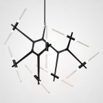 Люстра Агнес Chandelier Summer 14 Black ImperiumLoft 191650-22
