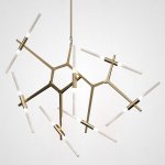 Люстра Агнес Chandelier Summer 14 Gold ImperiumLoft 191652-22