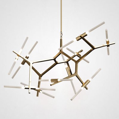 Люстра Агнес Chandelier Summer 20 Gold ImperiumLoft 191656-22