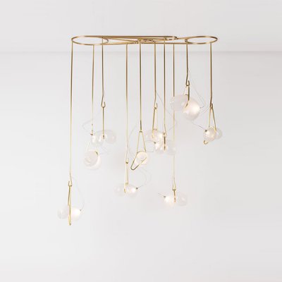 Люстра clamp 10 ImperiumLoft 191769-22