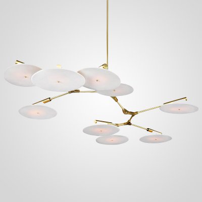 Люстра Адель Branching With Porcelain Disc BD 9 ImperiumLoft 191771-22