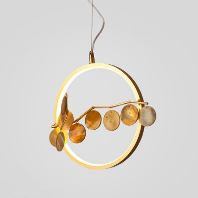 Подвесной светильник Mi round D33 Yellow ImperiumLoft 191812-26 Подвесной светильник Mi round D33 Yellow ImperiumLoft 191812-26