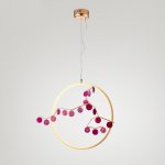 Подвесной светильник Mi round D60 Purple ImperiumLoft 191820-26