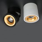 Потолочный светильник AGENDA black+gold 10W ImperiumLoft 191830-26