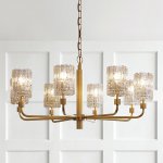 Подвесная люстра ALBERTA 8 ImperiumLoft 191838-26