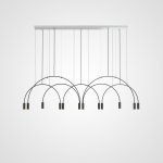 Подвесная люстра Volta Studio Bronze 12 ImperiumLoft 191855-26