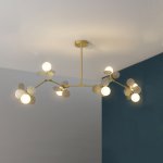 Люстра на штанге MATISSE M L120 Gray ImperiumLoft 191895-26