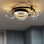 Потолочная люстра на кольцевом каркасе IONA CORE D55 ImperiumLoft 191920-26