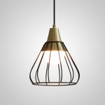 Подвесной светильник GRID4 D23 Black ImperiumLoft 191962-23