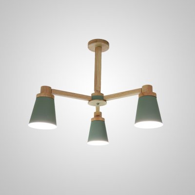 Потолочная люстра PROP 3 Green ImperiumLoft 191986-23