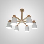 Потолочная люстра PROP 6 White ImperiumLoft 191990-23