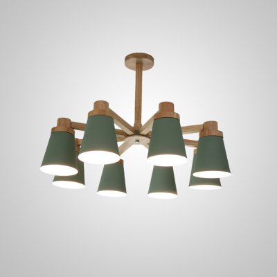 Потолочная люстра PROP 8 Green ImperiumLoft 191992-23