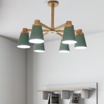 Потолочная люстра PROP 8 Green ImperiumLoft 191992-23