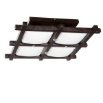 Светильник потолочный ДИНА 4хЕ27х40Вт венге 192-41-24