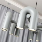 Подвесная люстра FANNY 12 Grey ImperiumLoft 192009-23