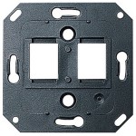 Gira Мех Суппорт прямой ТЛФ/комп розетки д/вставок AMP (G19200)