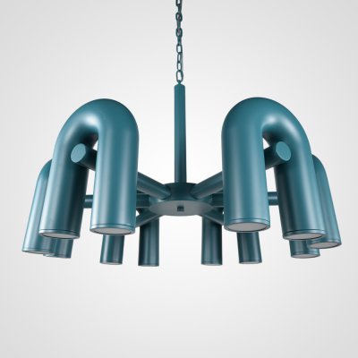 Подвесная люстра FANNY 12 Green ImperiumLoft 192011-23