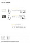 Ideal Lux GAME SQUARE 11W 3000K WH BK