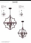Подвесная люстра Favourite 1924-5P David