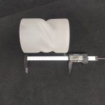 Плафон стекло матовое белое 100*130мм Е27 CL125 Астро / CL119 Сиерра / CL132 Нильс