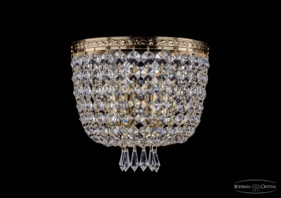 Светильник настенный бра Bohemia Ivele 1927/2W/G