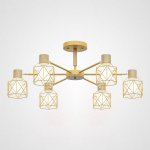 Потолочная люстра CORF B3 Yellow 6 lamps ImperiumLoft 192773-26