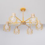 Потолочная люстра CORF B3 Yellow 6 lamps ImperiumLoft 192773-26