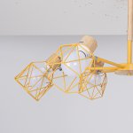 Потолочная люстра CORF B3 Yellow 6 lamps ImperiumLoft 192773-26
