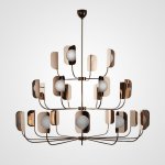 Люстра на штанге Chandeliers LEAF D140 ImperiumLoft 192777-26