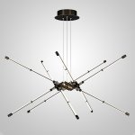 Подвесная люстра VALA L10 Black ImperiumLoft 192795-23