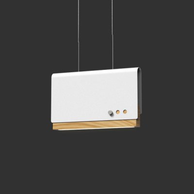 Светодиодный подвесной светильник BOOK 2 H15*25 White ImperiumLoft 192836-26