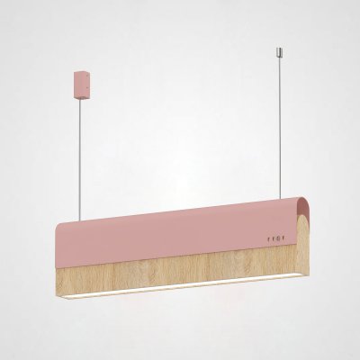 РЕЕЧНЫЙ ПОДВЕСНОЙ СВЕТИЛЬНИК BOOK 3 L60 Pink ImperiumLoft 192843-26
