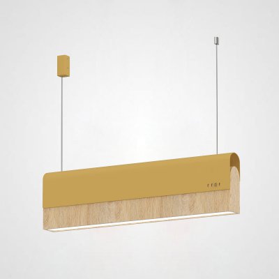 РЕЕЧНЫЙ ПОДВЕСНОЙ СВЕТИЛЬНИК BOOK 3 L60 Yellow ImperiumLoft 192844-26