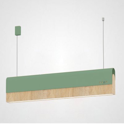 РЕЕЧНЫЙ ПОДВЕСНОЙ СВЕТИЛЬНИК BOOK 3 L90 Green ImperiumLoft 192845-26