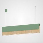 РЕЕЧНЫЙ ПОДВЕСНОЙ СВЕТИЛЬНИК BOOK 3 L90 Green ImperiumLoft 192845-26