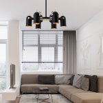 Люстра на штанге BULLET B D70 ImperiumLoft 192853-26