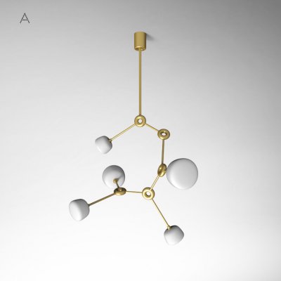 Дизайнерская люстра BUNS D85 ImperiumLoft 192858-26 Дизайнерская люстра BUNS D85 ImperiumLoft 192858-26